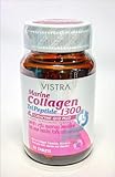 Vistra Marine Collagen Tripeptide 1300 Plus Q10 30 Cap. (Best Buy) Original Products from Thailand