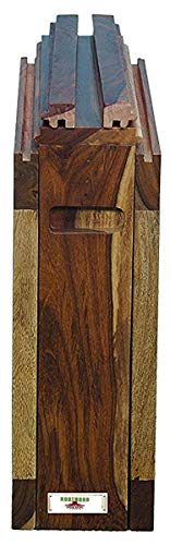 Image of Sheesham Wood Folding Coffee Table for Living Room | Center Table | Provincial Teak Finish