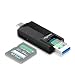 Produktbild Eletrand SD Kartenleser Typ C Kartenlesegerät USB 3.0 kartenleser für PC und Notebooks Smartphones/Tablets mit OTG Funktion Kompatibel mit SDXC, SDHC, SD, Micro SDXC/Micro SD/Micro SDHC Karte
