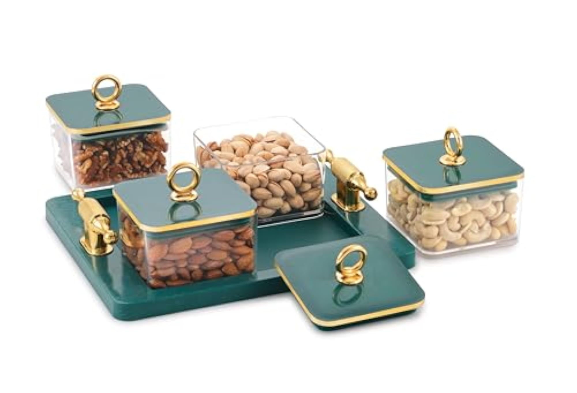 Multipurpose Set - 4 Bowls with Tray