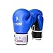 LIYUEJING Guantes De Boxeo Profesionales para Adultos Hechos De Material De PU Adecuado para Artes Marciales, MMA, Combate Y Guantes De Taekwondo De Boxeo 12 Oz,Azul