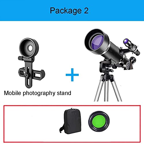 Telescopio refractor 70MM para astronomía para niños miniatura 2