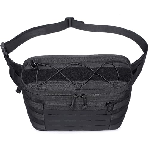 Bolsa de cadera táctica para viajes urbanos y actividades de carrera al aire libre