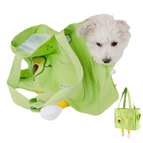 Pavsicgn Borsa Trasportino Per Gatti | Regolabile Con Foderatura Morbida E Sicura Per Cani,Traspirante per Visite Veterinarie, Passeggiate all’Aperto, Viaggi in Aereo e Uso Quotidiano