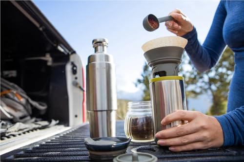 Cafetera de Goteo Portátil con filtro de papel cónico para 10 tazas miniatura 6