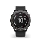 GARMIN(�����ߥ�) fenix 6X Sapphire Black DLC ���ں�����ǽ �ޥ�����ݡ��ķ�GPS�����å� ����21���ֲ�Ư �����������ʡ�