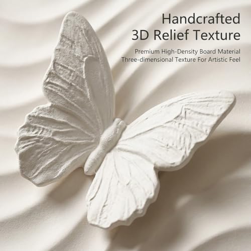 Horloge Murale Moderne Pendule Quartz Silencieuse LED à texture grès 3D - 5
