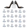 URAQT Hakbeschermers Hoge hakken, stokkelschoen hakbeschermers S/M/L, High Heel Protectors voor races, bruiloften…