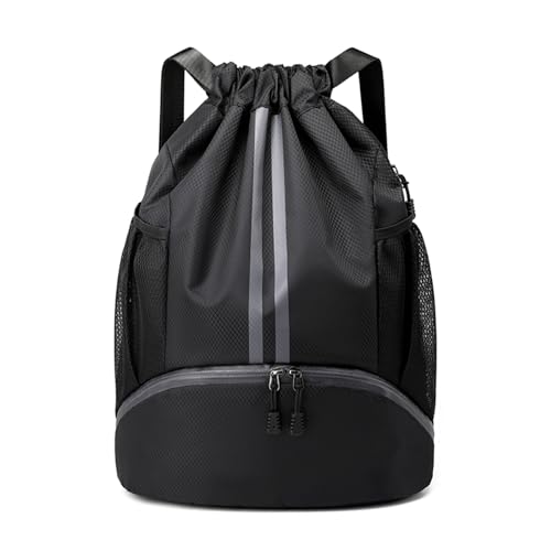 JELUTAR Drawstring Backpack with Shoe Compartment