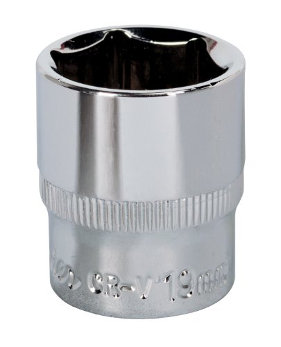 Image of WallDrive® Socket 19mm 3/8" Sq Drive Fully Polished(SEALEY SP3819)