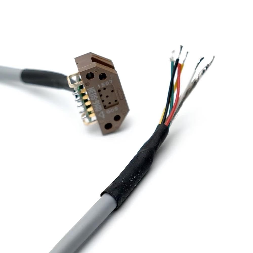 Módulo codificador Codificador HEDS-9100 9140 100cpr 200 360 400 500 1000PPR 25,4mm 3MM-10MM(360PPR - ABZ,8mm Code hole)