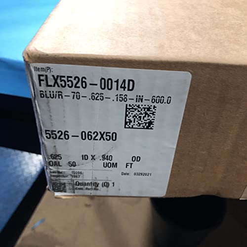 Flexfab 5526 Series 5/8" X 50' Boxed Blue Silicone Heater Hose - 16Mm .63" Radiator Coolant Hose Part 5526-062 #TOP3