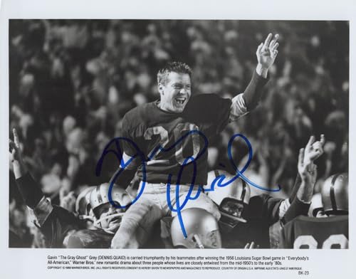 Dennis Quaid EVERYBODY'S ALL-AMERICAN Signed Photo