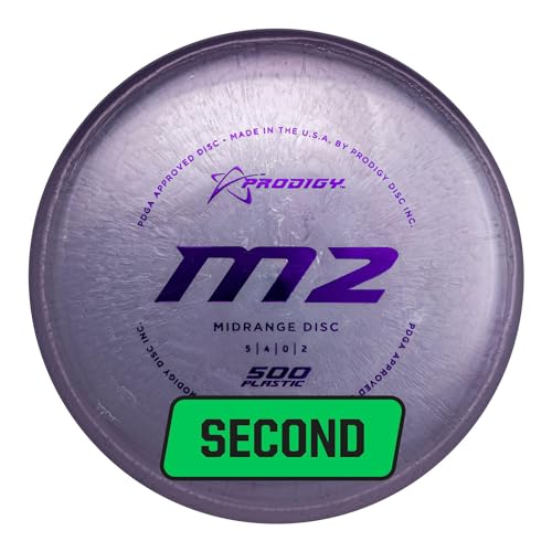 Prodigy Disc Factory Second M2 500 | Straight Flying Disc Golf Midrange | Great for Drives or Approach Shots | Great Beginner Disc | Lightweight Plastic | Colors May Vary | (170g+)