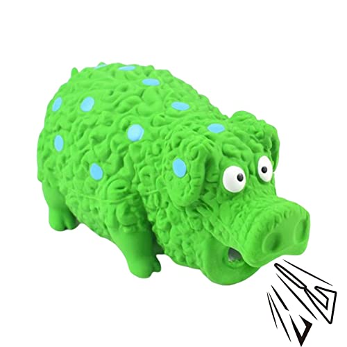 Latex Schwein Hundespielzeug - Quietschendes Kauzubehör 11x21,5cm | Langlebig