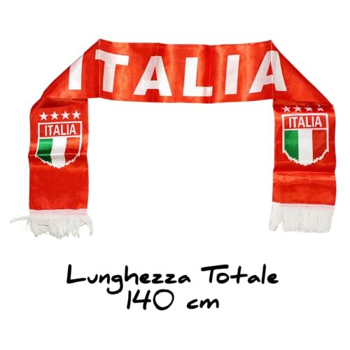 BullTek Italian Fan Scarf for Stadium Tricolour Unisex, Scarf 140 cm, One Size - Image 2