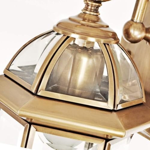 Lampe murale finition bronze de style européen traditionnel - 2