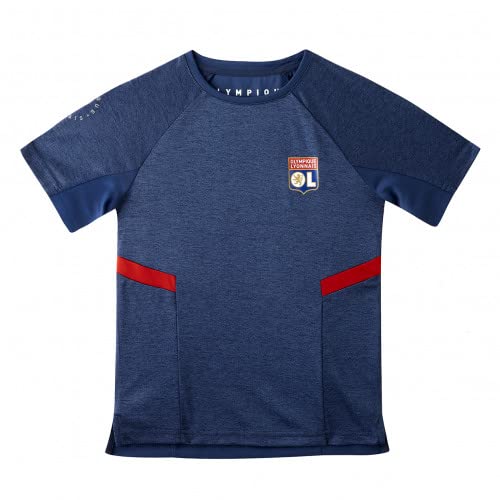 Olympique Lyonnais T-Shirt Training Fast Bleu Marine Junior