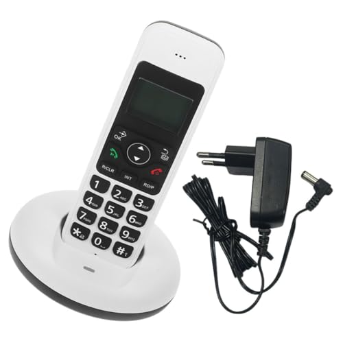 Téléphone sans fil maison pour éviter les erreurs de numérotation clavier clair