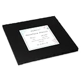 42 Pieces 10″ Pre-Cut Black Cotton Fabric Squares