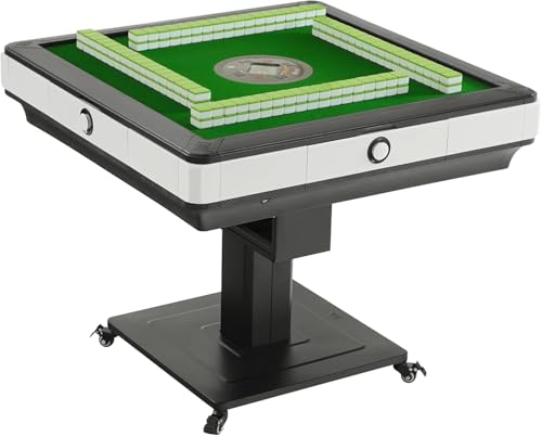 Mesa automática para Mahjong plegable con 4 ruedas y 4 cajones