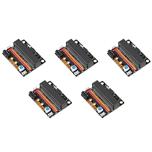 Adaptateur Micro-Bit IOBIT V2.0 avec buzzer compact pour codage Python créatif enfant - Pack 5
