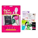 Epielle All In One Kit, cleansing, facial sheet mask, peel off, Fun facial mask Kit, Moisturizing...