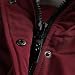 YYNUDA Damen Parka Winterjacke Lang mit Fell Kapuze warm gefüttert Slim Fit Mantel Outdoor Jacke für Winter, Rot, XL