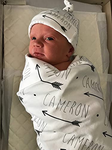 Personalized Custom Baby Blankets with Name for Boys Girls, Customized Name Blanket for Infants Newborns Kids, Personalized Baby Blankets for Boys with Name, Custom with Baby's Name