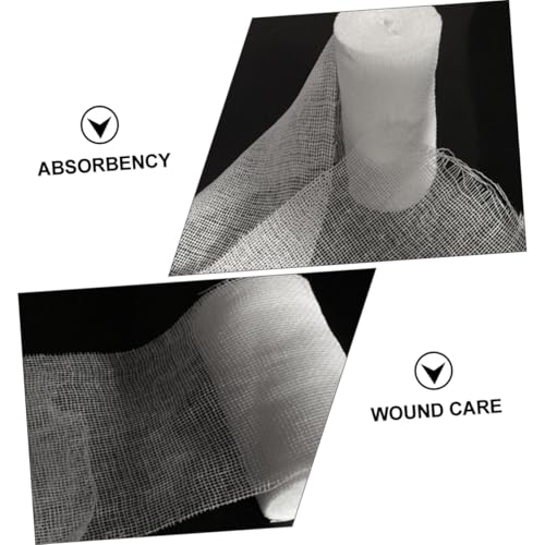 10 piezas de rollos de gasa desechables 8x600cm cinta vendaje conformable para primeros auxilios de emergencia y entrenamiento deportivo miniatura 3