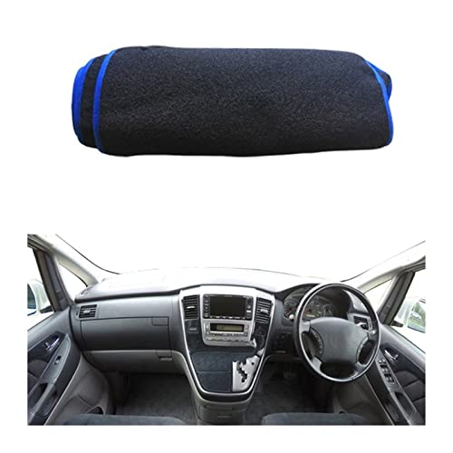 車のダッシュボードカバーダッシュマットパッドカーペット に適合する アルファード/に適合する ヴェルファイア AH10 10 2002 2003 2004 2005 2006 2007 LHD RHD JUNOOS(RHD 2)