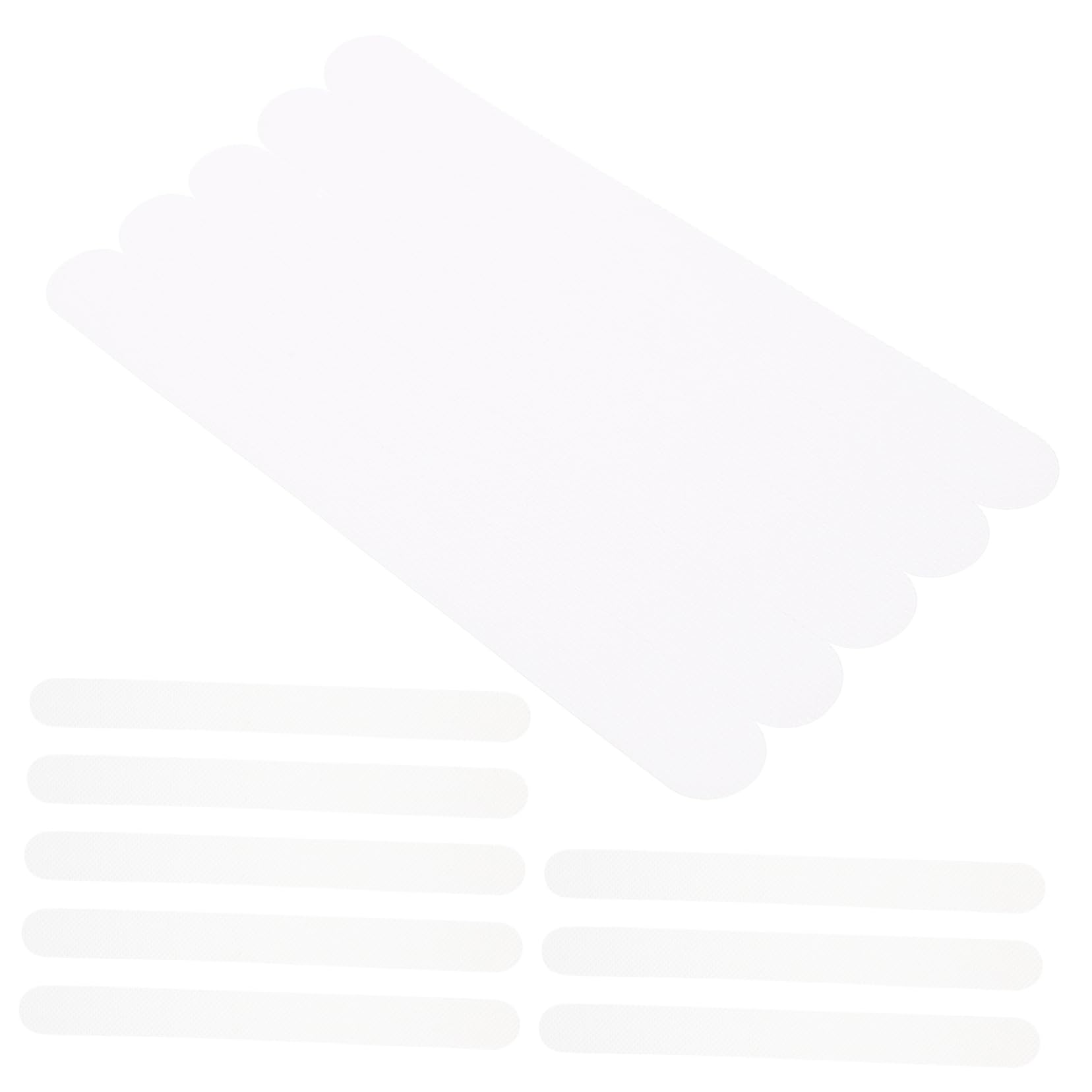 MUCKLILY 20Pcs Bathroom Non Slip Strips Shower Floor Decals Skid Stickers for Home Office and Business Use Easy Installation