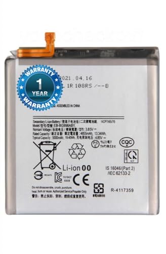 Image of EB-BG998ABY Battery for Samsung Galaxy S21 Ultra 5G SM-G998B, SM-G998B /DS, SM-G998U, SM-G998U1, SM-G998W, SM-G998N, SM-G9980 Battery with 1 Year Warranty** (D305)