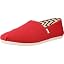 Red Recycled Cotton Canvas