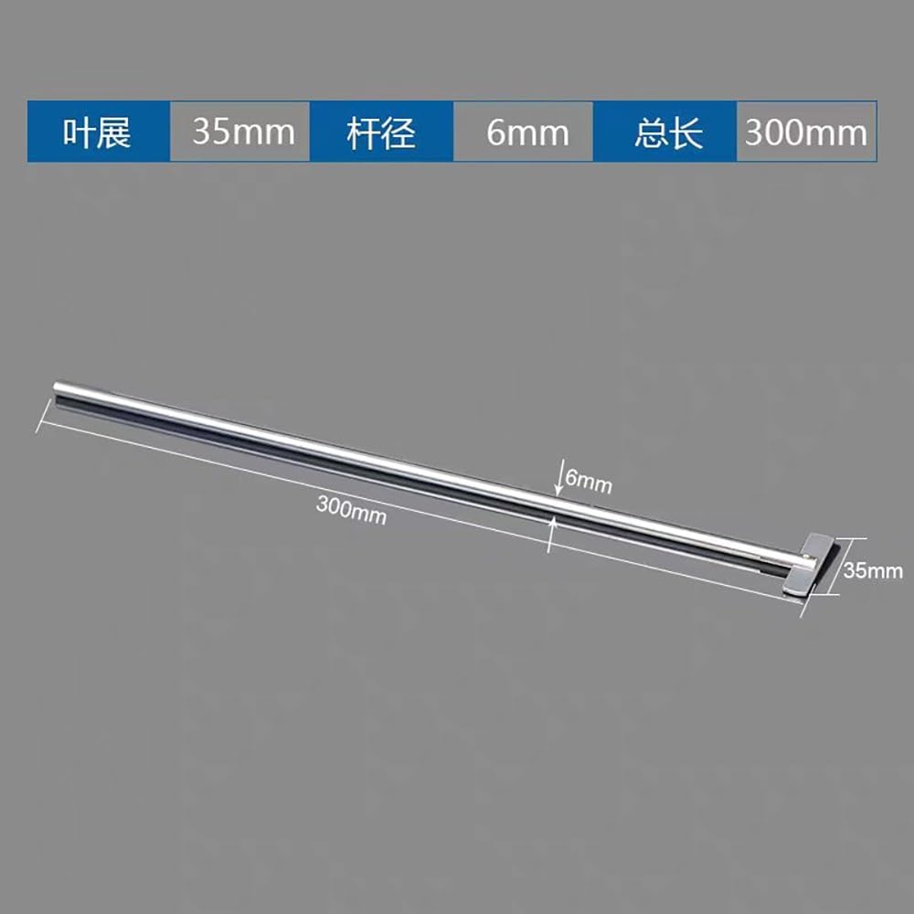 Łopatka mieszająca inox, proste ruchome ostrze z prętem, 1 Szt