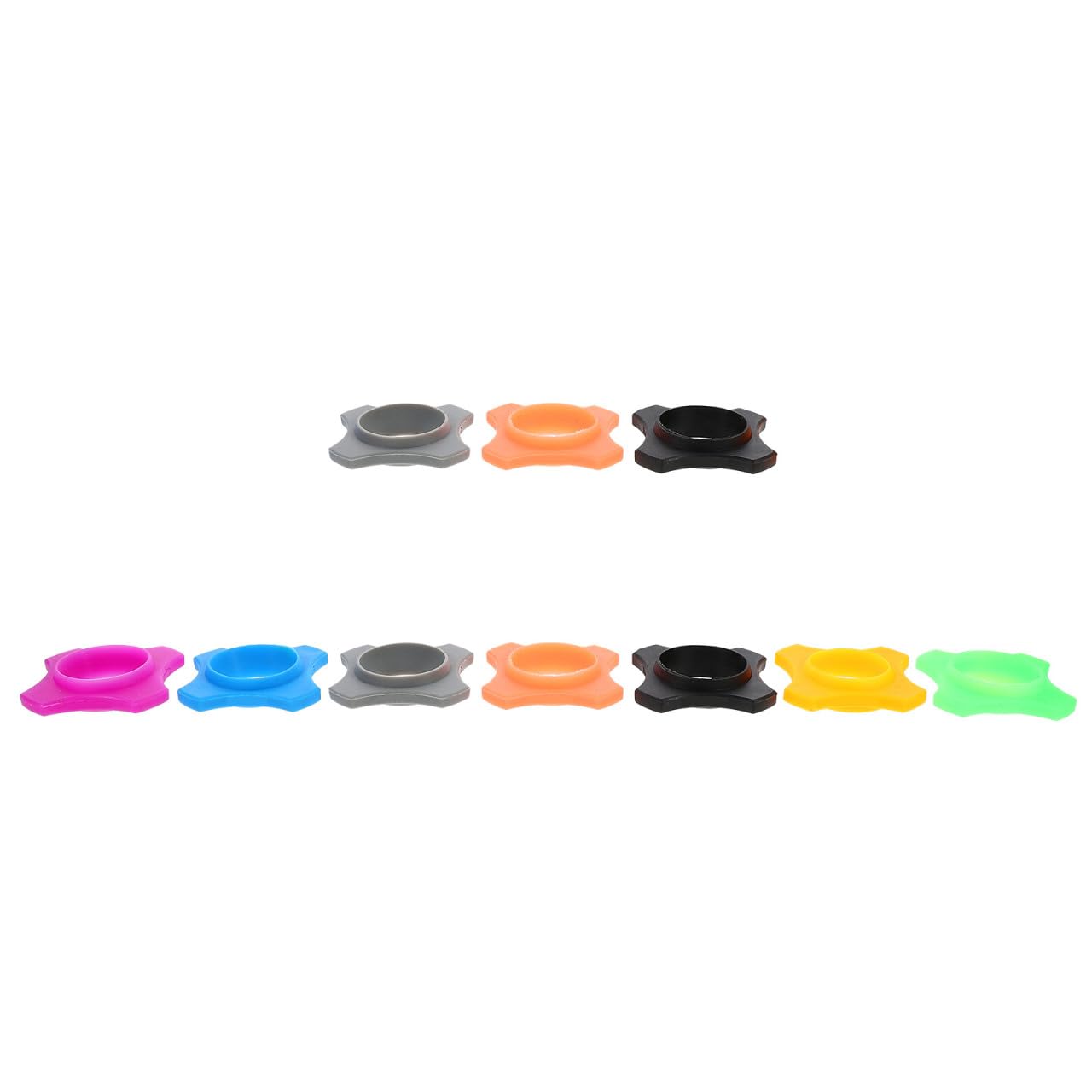 20pezzi Anelli Antiscivolo Silicone Per Microfono Protezione Anti-rotolamento Per Ktv e Eventi Accessorio Essenziale Per Conferenze e Interviste