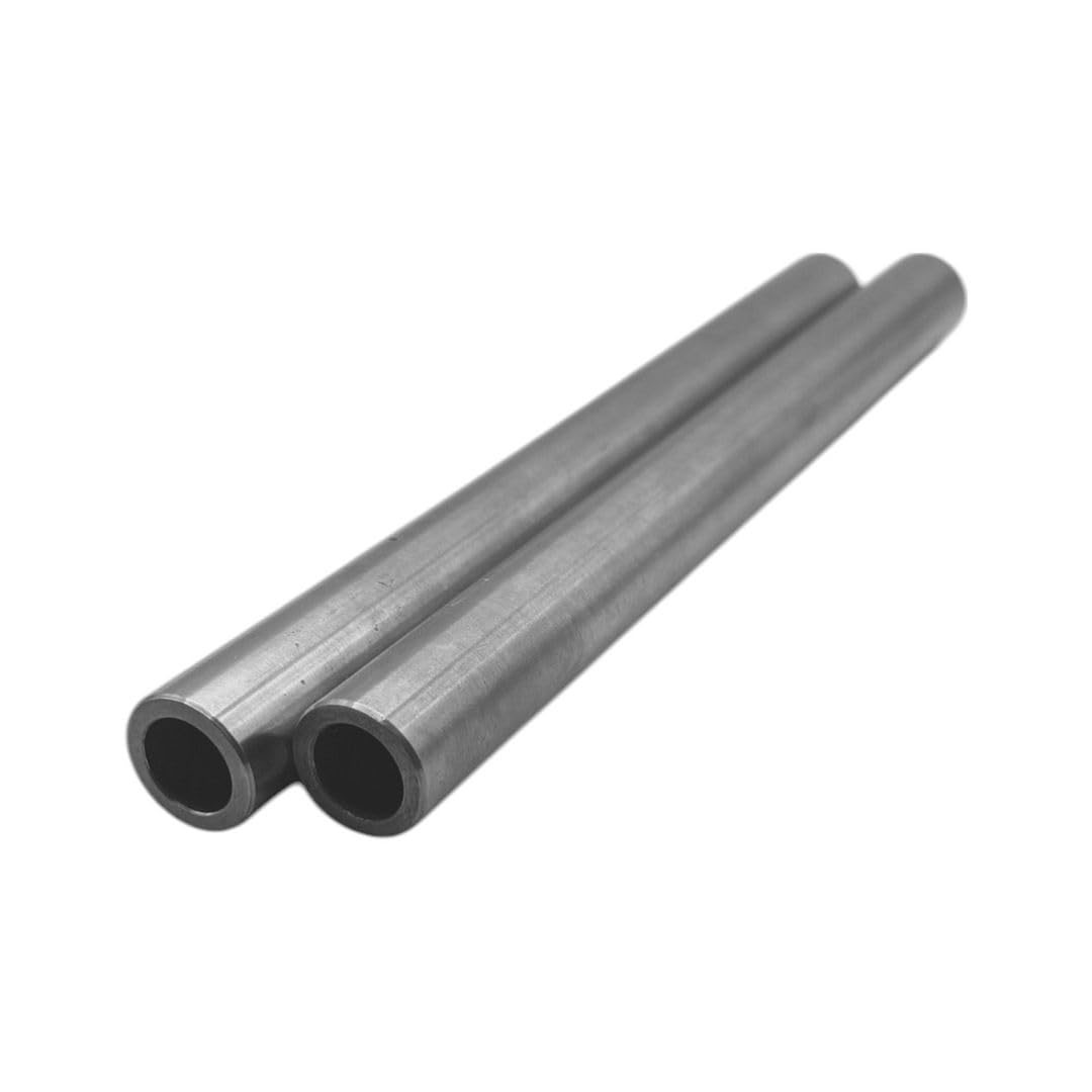 3/4" OD x 1/2" ID 8" Long (8 Pack) MetalSpacersOnline Round Steel Tube/Spacer Seamless Straight Pipe Tubing for DIY