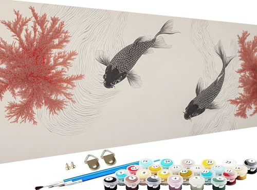 G i lp DIY yCgoCio[  h G fW^GZbg uVƃANGt hG l̃NtgANeBreB Paint by Numbers z[ NX}X  av[g 20x40cm 