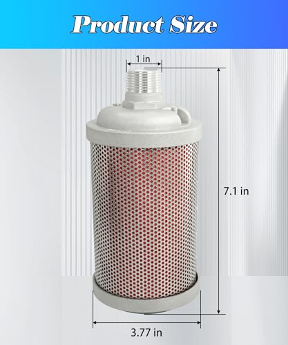 Image of M07 Air Compressor Muffler 3 /4 inch NPT Male