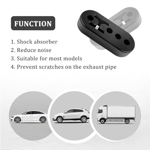 Image of Exhaust Hanger Removal Tool Kit with 2PCS 4 Hole Exhaust Hangers,Universal Exhaust Hanger Pliers for Quick Removal Muffler Hanger,Essential Exhaust Hanger Tool Car Accessories