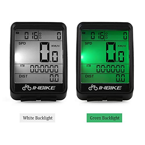 Velocímetro de bicicleta, Romacci Velocímetro de bicicleta à prova d'água Computador de bicicleta s