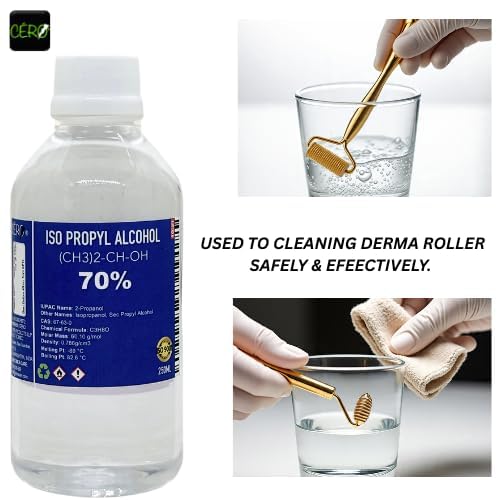 Image of CERO IPA Isopropyl Alcohol for Cleaning, 70% Pure [(CH3)2-CH-OH] CAS: 67-63-0 (250ml)
