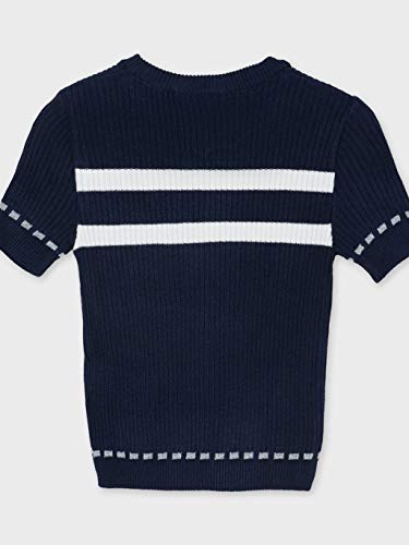 Mayoral S/s Sweater for Girls Navy2
