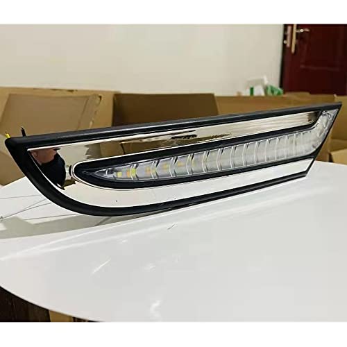 2 Peças Dianteira LED Luz Diurna Sinal Dinâmico DRL 24V Para Mercedes Benz Actros MP3 Caminhão