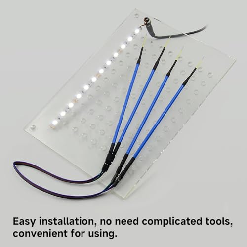 Image of BMD Probe Pens, LED BMD Frame with 4 Probe Pins 1PCS Connecting Cable, Plastic and Stainless Steel Material BMD Frame Probes Pens Fits for Ktag Kess V2 Fgtech BDM100