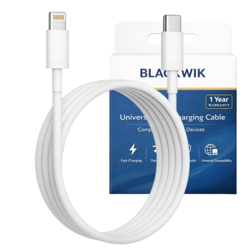 Image of Blackwik Type C to Lightning Charging cable compatible with iphone