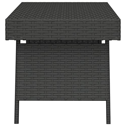 Table d'appoint pliable 60x40x38 cm table basse bout de canapé - 8