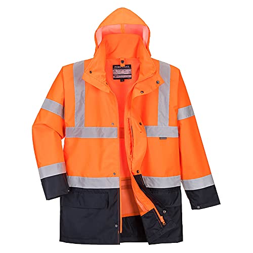 Parka Essential 5 en 1 Bicolore HV Veste Modulable Haute Visibilité