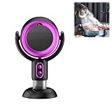 Smoke Fan for Indoor Smoking - Puff Chill Air Purifier and Odor Eliminator (Purple)