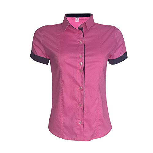Blusa Feminina Social Rosa (M)